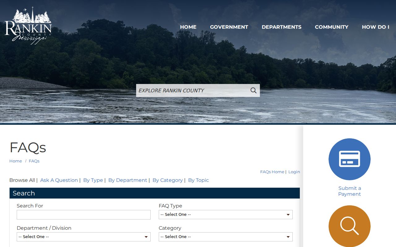 Rankin County court records Chancery Clerk land records information